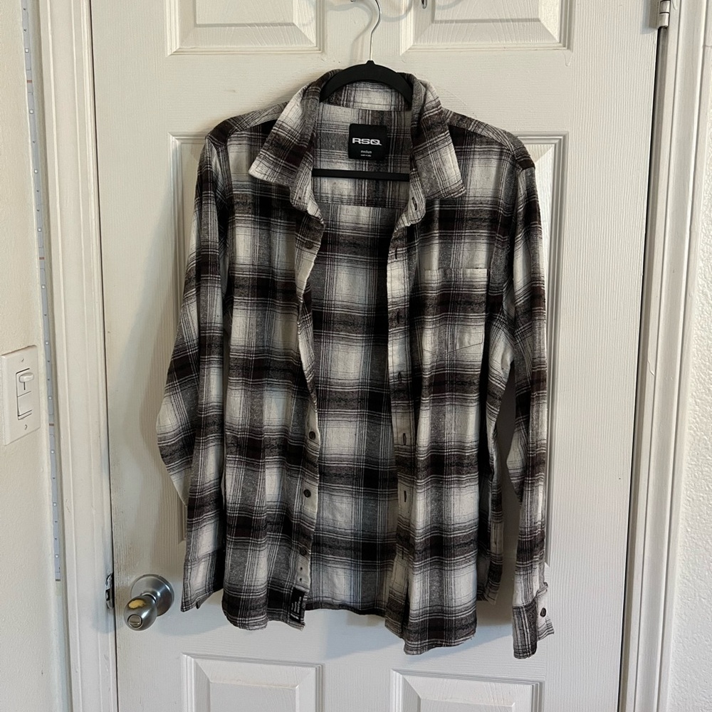 Black & White Flannel